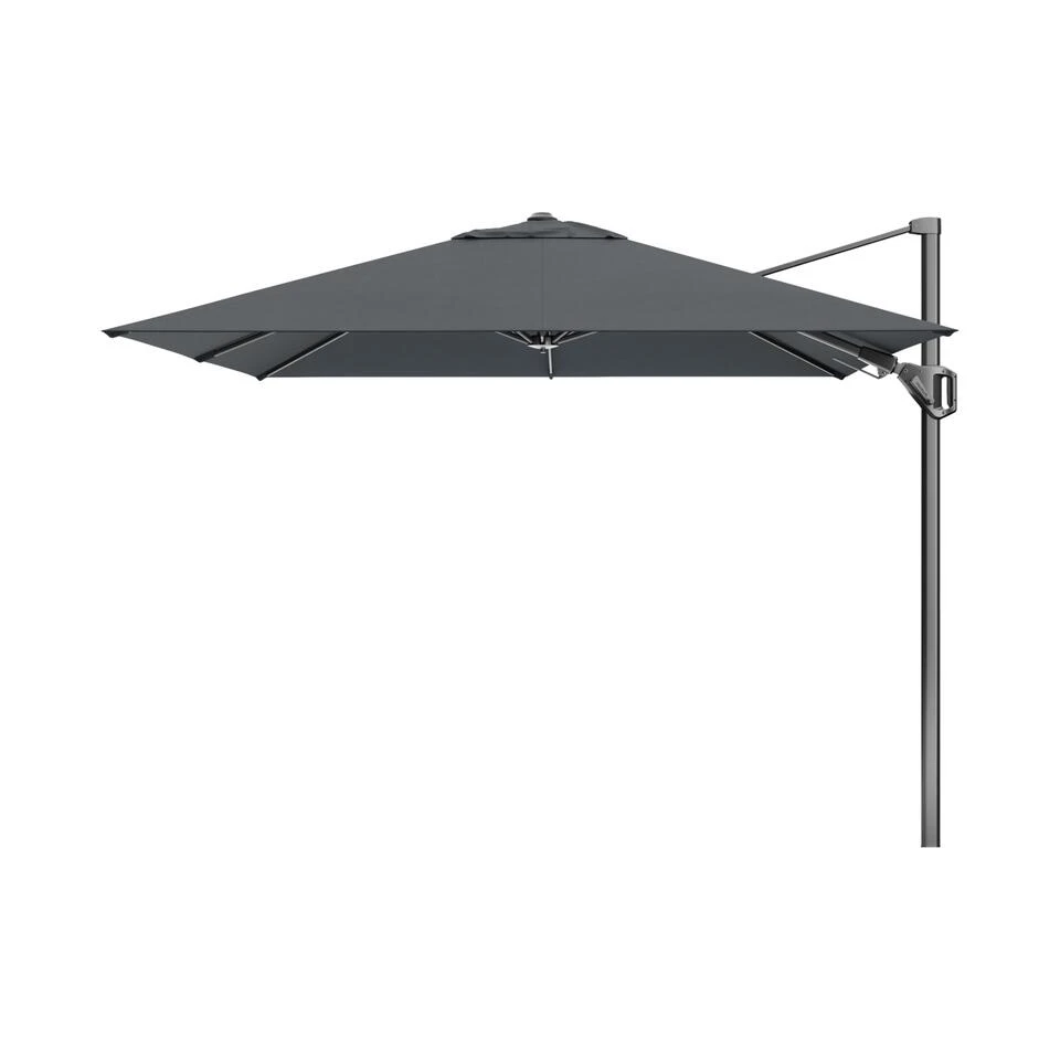 Platinum Voyager Vierkante Zweefparasol T2 2,7x2,7 M. - Antraciet 3 Platinum Voyager Vierkante Zweefparasol T2 2,7x2,7 M. - Antraciet
