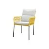 Teresa Dining Rope Tuinstoel - Yellow -tuinmeubelen 1000074461