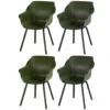 Hartman Sophie Element Dining Armstoel- Moss Groen - 4 St. -tuinmeubelen 1000074496