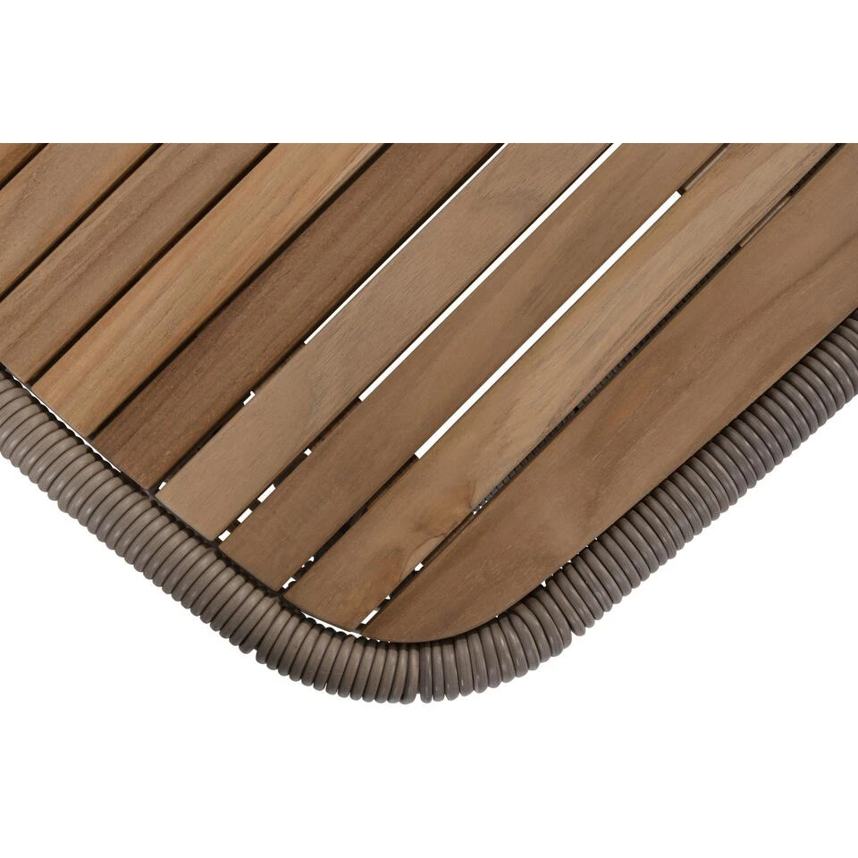 4SO Lugano Salontafel - Teak Tafelblad - 130x80x30 Cm 5 4SO Lugano Salontafel - Teak Tafelblad - 130x80x30 Cm - Afbeelding 3