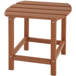 Tectake - 2 Tuinstoelen Janis Met Tafel - Houtlook - Bruin 9 Tectake - 2 Tuinstoelen Janis Met Tafel - Houtlook - Bruin -tuinmeubelen 1000078051 0103