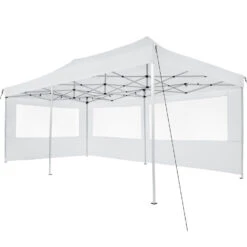 Tectake - Partytent 3x6 M. Opvouwbaar- 4 Wanden- Wit 8 Tectake - Partytent 3x6 M. Opvouwbaar- 4 Wanden- Wit -tuinmeubelen 1000078108 0102