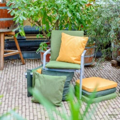 Madison - Bankkussen 110x48 - Groen - Green Recycled Canvas 8 Madison - Bankkussen 110x48 - Groen - Green Recycled Canvas -tuinmeubelen 1000081688 0102