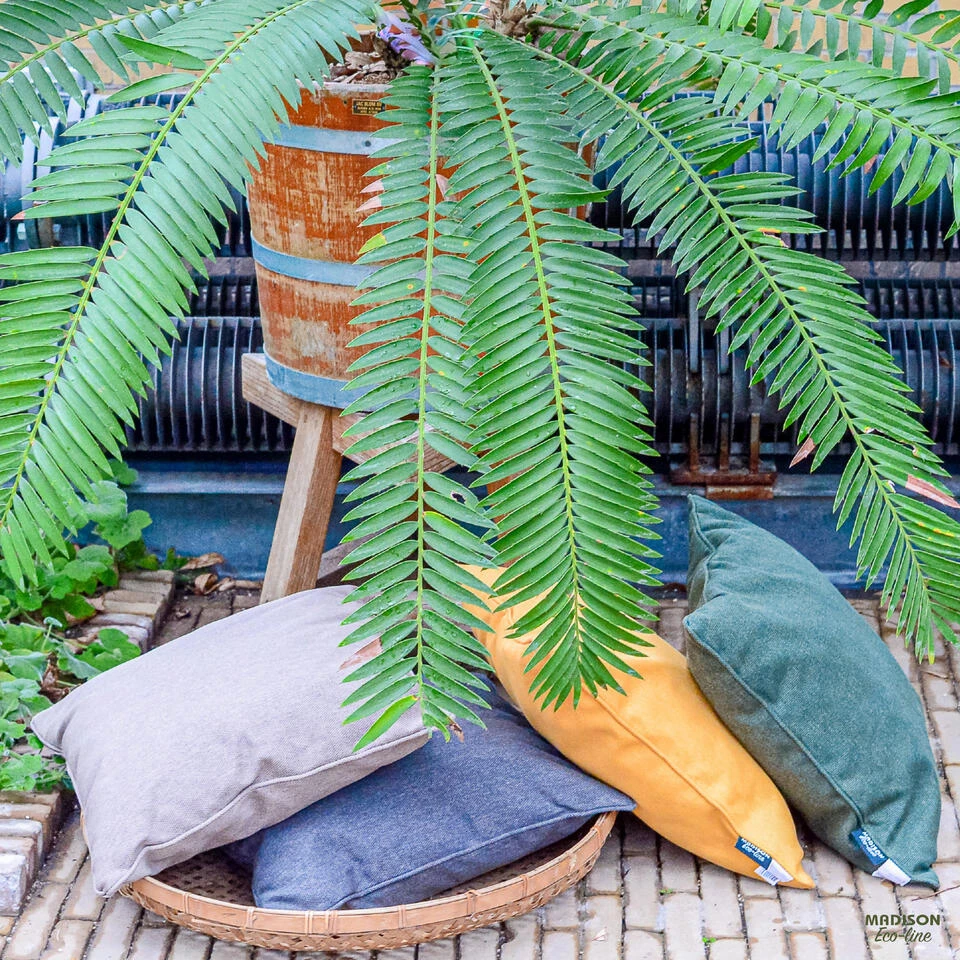 Madison - Bankkussen 110x48 - Goud - Gold Recycled Canvas 5 Madison - Bankkussen 110x48 - Goud - Gold Recycled Canvas - Afbeelding 3