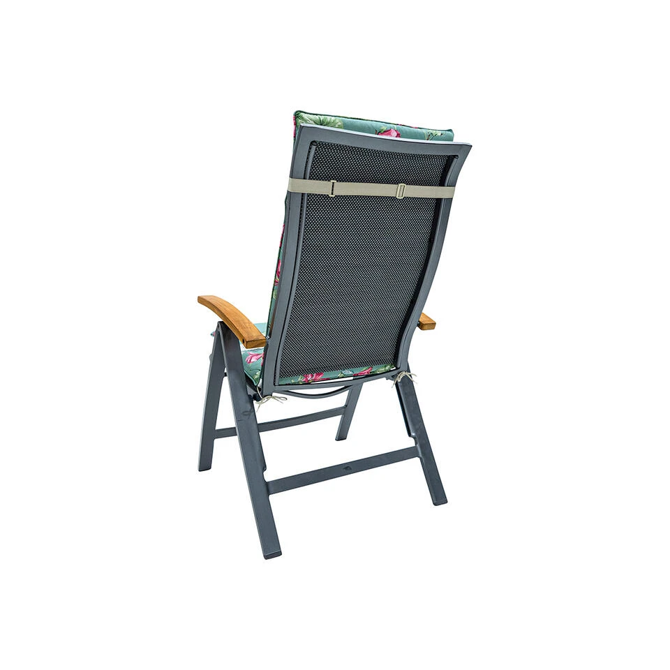 Madison - Tuinstoelkussen Hoge Rug 120x50 - Groen - Vieve Green 5 Madison - Tuinstoelkussen Hoge Rug 120x50 - Groen - Vieve Green - Afbeelding 3