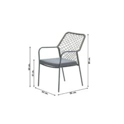 Garden Impressions Ross Tuinstoel - Mosgroen -tuinmeubelen 1000084828 0101