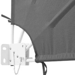 Tectake - Zonnescherm Zonwering Zonneluifel Windscherm - Antraciet 9 Tectake - Zonnescherm Zonwering Zonneluifel Windscherm - Antraciet -tuinmeubelen 1000085778 0103