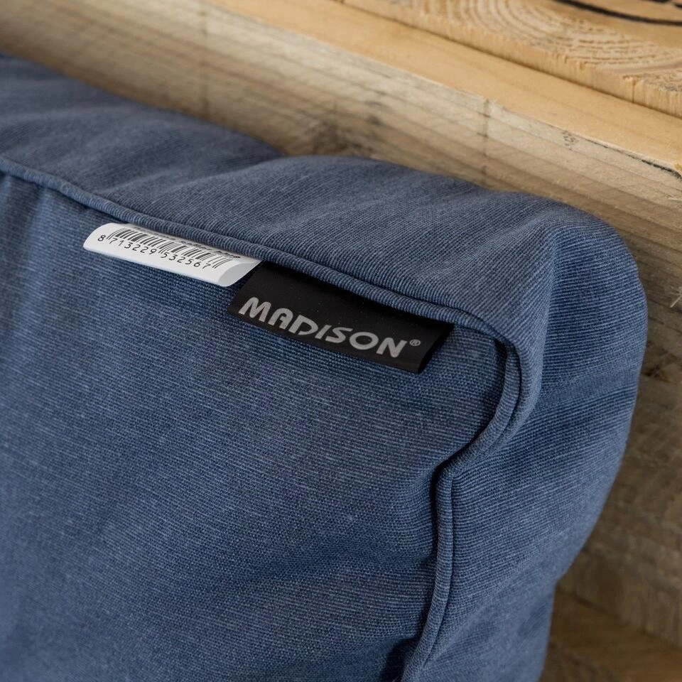 Madison Palletkussen Set 3 Delig Lounge Panama Blauw 5 Madison Palletkussen Set 3 Delig Lounge Panama Blauw - Afbeelding 3