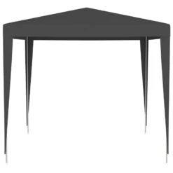 VidaXL Partytent Professioneel 90 G/m² 2,5x2,5 M Antraciet -tuinmeubelen 1000087152 0102