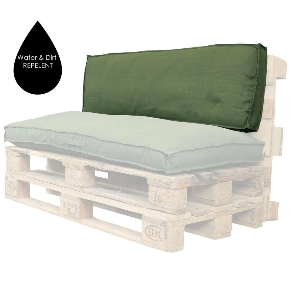 Unique Living Unique Zitkussen Luanda Pesto Groen - 120 X 80 Cm 5 Unique Living Unique Zitkussen Luanda Pesto Groen - 120 X 80 Cm - Afbeelding 3