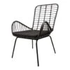 DS4U® Modo Rieten Lounge - Wicker - Zwart 1 DS4U® Modo Rieten Lounge - Wicker - Zwart -tuinmeubelen 1000088186