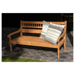 Exotan 2-Zits Tuinbankje Java - Teak - Naturel - 85x150x79 -tuinmeubelen 1000089025 0102
