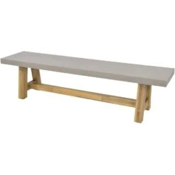 Judy Tuinbank 180cm - Hout - Grijs 7 Judy Tuinbank 180cm - Hout - Grijs -tuinmeubelen 1000091504 0101