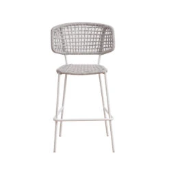 Barkruk Buiten Leslie Touw Wit - 56x58x109 Cm - Touw - Wit 8 Barkruk Buiten Leslie Touw Wit - 56x58x109 Cm - Touw - Wit -tuinmeubelen 1000092402 0102