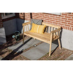 Exotan Tuinbankje Daisy - Acacia - Naturel - 75x121x53 -tuinmeubelen 1000094055 0102