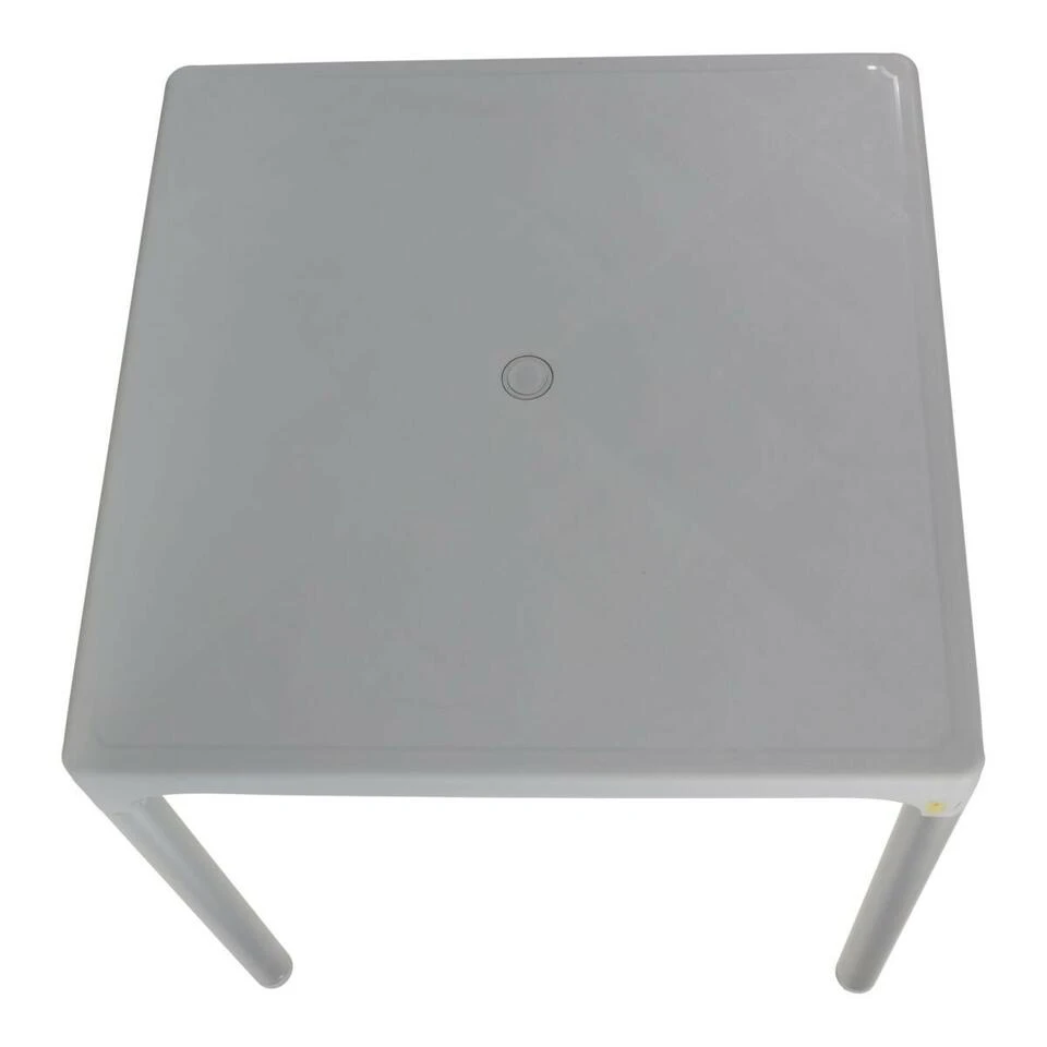 Bella Terrastafel - Kunststof - Grijs 5 Bella Terrastafel - Kunststof - Grijs - Afbeelding 3