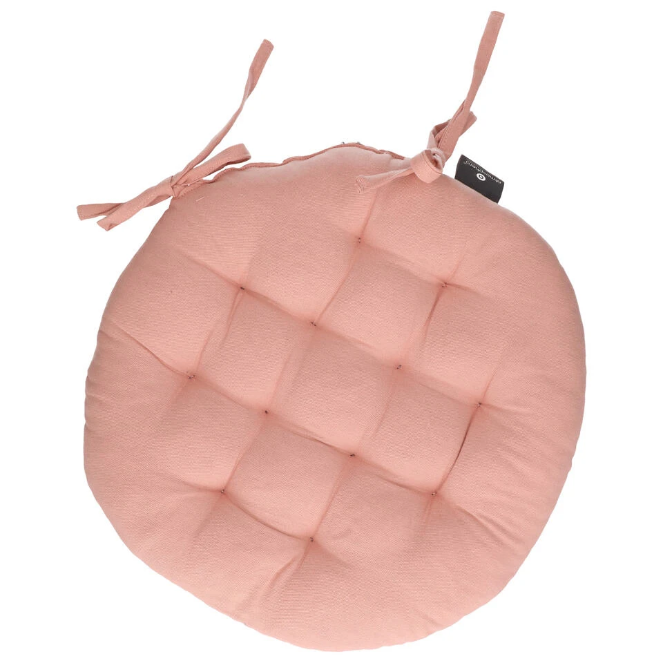 Atmosphera Stoelkussen - Lichtroze - Katoen - 38 X 6.5 Cm - Zitkussen 3 Atmosphera Stoelkussen - Lichtroze - Katoen - 38 X 6.5 Cm - Zitkussen