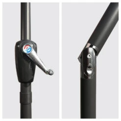 Happy Garden Schaduwzeilen HAPUNA - Zwart - Aluminium -tuinmeubelen 1000094925 0103