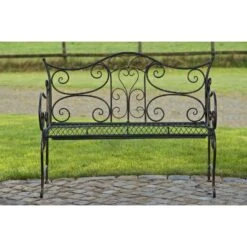 CLP Tuinbank Tara Bronskleurig 8 CLP Tuinbank Tara Bronskleurig -tuinmeubelen 1000095561 0102