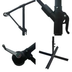 Happy Garden Schaduwzeilen OAHU - Blauw - Staal -tuinmeubelen 1000096145 0103