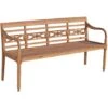 CLP Bank Maryland 170 Cm Teak 2 CLP Bank Maryland 170 Cm Teak -tuinmeubelen 1000097777