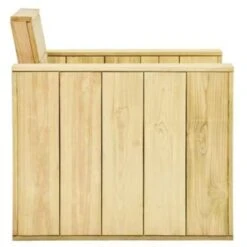 VidaXL Tuinstoelen 2 St 89x76x76 Cm Geïmpregneerd Grenenhout -tuinmeubelen 1057d9411f4944d5856fa3a8dff03049