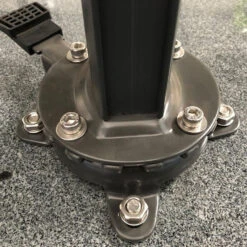 Garden Impressions Hawaii Zweefparasol Big Pole 350x350 Cm D. Grijs -tuinmeubelen 1125083479 0103