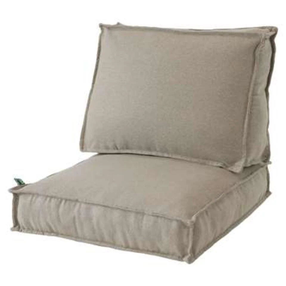 2L Home & Garden Loungekussen Metro Lounge Beige - 60 X 60cm 3 2L Home & Garden Loungekussen Metro Lounge Beige - 60 X 60cm