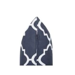 Beliani Buitenkussen Gartenkissen Mit Muster - Blauw Polyester 9 Beliani Buitenkussen Gartenkissen Mit Muster - Blauw Polyester -tuinmeubelen 1183171743 0103