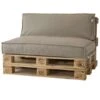 2L Home & Garden Palletkussen Metro Lounge Beige - 120 X 80cm -tuinmeubelen 1228587216