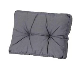Madison Rugkussen Florance Grijs - 60 X 43cm -tuinmeubelen 1377271483 0101