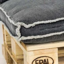 Unique Living Rugkussen Manouk Zwart - 120x40 Cm -tuinmeubelen 1404522933 0103