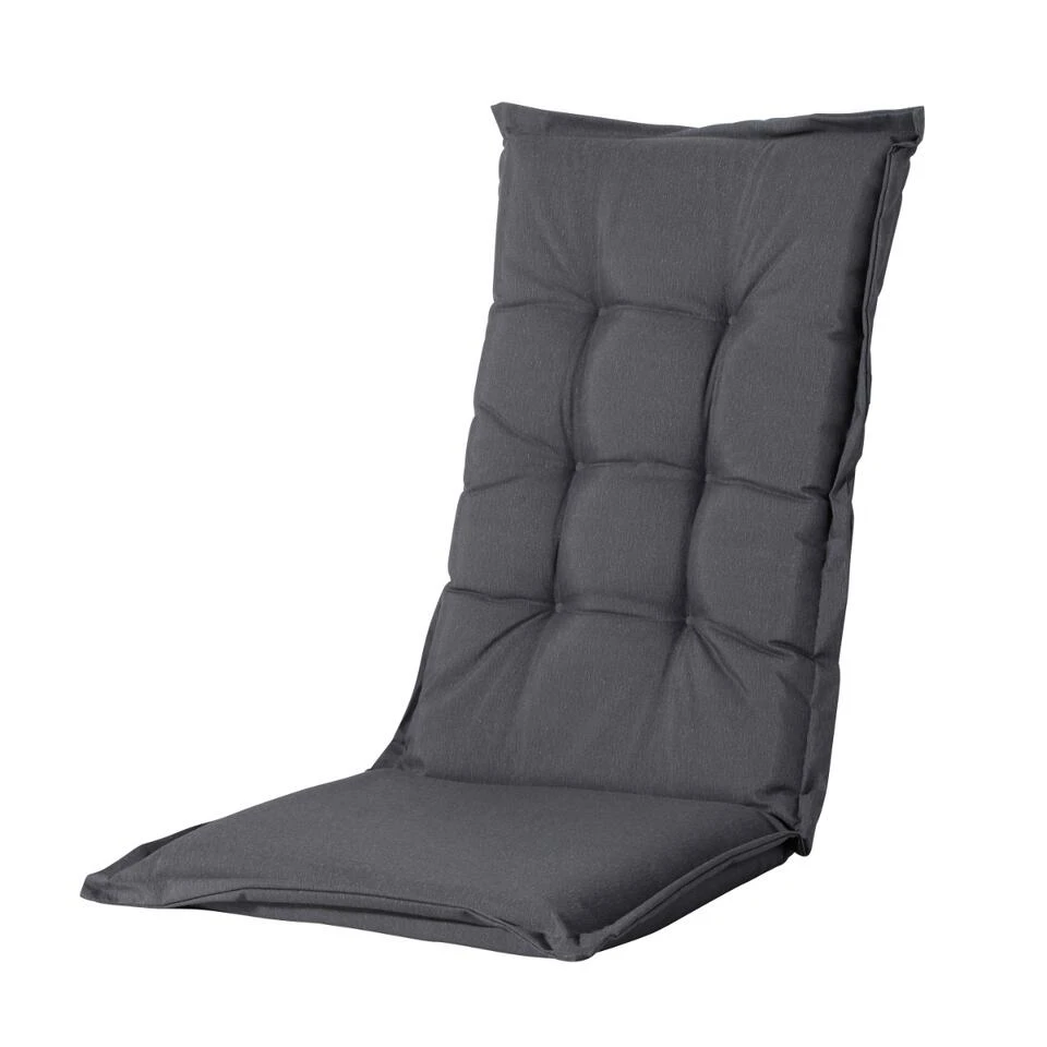 Madison Tuinstoelkussen Hoge Rug Outdoor Panama Grijs 3 Madison Tuinstoelkussen Hoge Rug Outdoor Panama Grijs