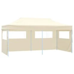 VidaXL Partytent Pop-up Inklapbaar 3x6 M Crème