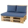 Madison Rugkussen Lounge Panama Safier Blue - 60 X 40cm 2 Madison Rugkussen Lounge Panama Safier Blue - 60 X 40cm -tuinmeubelen 1454536203