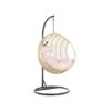 Beliani Hangstoel ASPIO - Beige Pe Rotan -tuinmeubelen 1618989364
