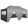 VidaXL Partytent Met 4 Zijwanden Inklapbaar 3x6 M Staal Antraciet 2 VidaXL Partytent Met 4 Zijwanden Inklapbaar 3x6 M Staal Antraciet -tuinmeubelen 1640144963