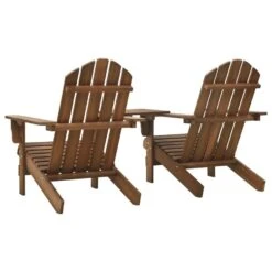 VidaXL Tuinstoelen Adirondack Met Tafeltje Massief Vurenhout Bruin 8 VidaXL Tuinstoelen Adirondack Met Tafeltje Massief Vurenhout Bruin -tuinmeubelen 16e5af812cf54616b453b4fb0a9a7174