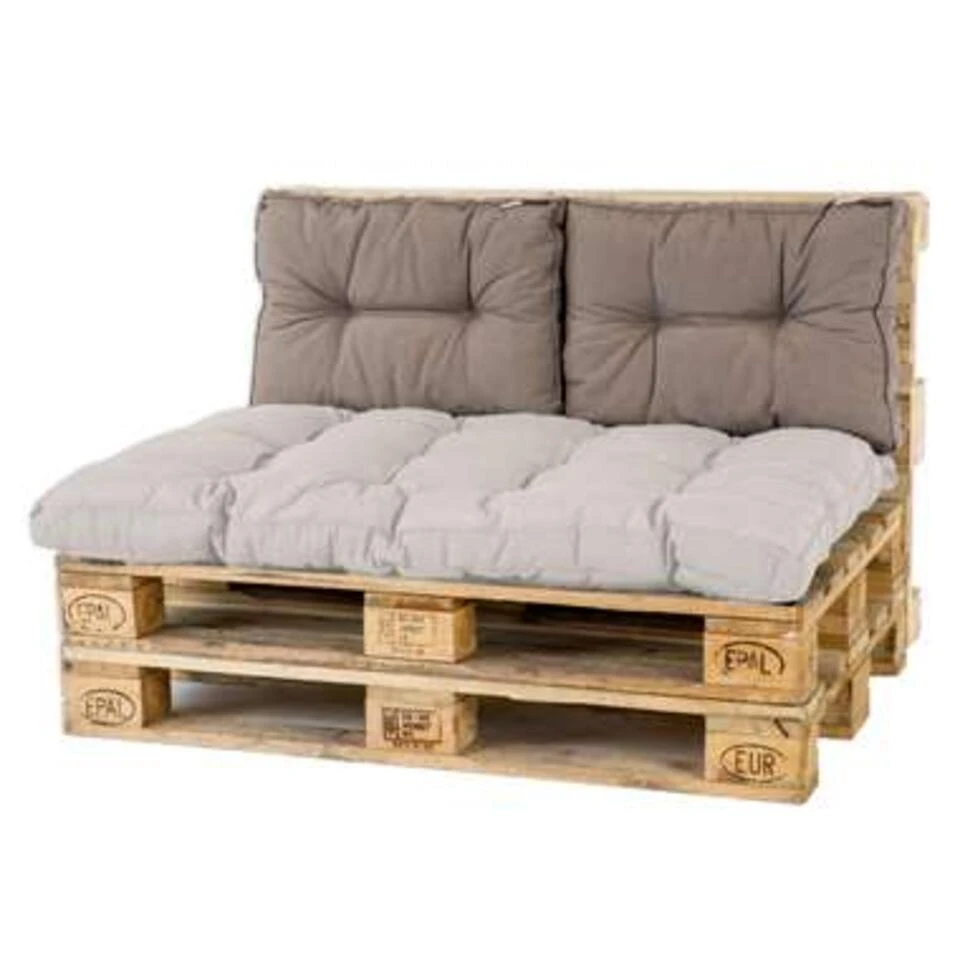 Madison Rugkussen Florance Taupe - 60 X 43cm 4 Madison Rugkussen Florance Taupe - 60 X 43cm - Afbeelding 2