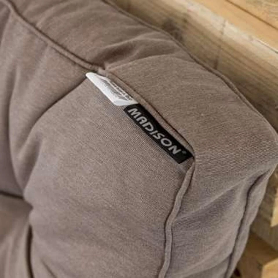 Madison Rugkussen Florance Taupe - 60 X 43cm 5 Madison Rugkussen Florance Taupe - 60 X 43cm - Afbeelding 3