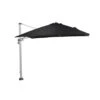 Garden Impressions Zweefparasol Hawaii Deluxe 300x300 - Wit - Zwart 2 Garden Impressions Zweefparasol Hawaii Deluxe 300x300 - Wit - Zwart -tuinmeubelen 1814636222