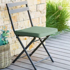 Hesperide Stoelkussens - Binnen/ Buiten Stoelen - Groen - 40 X 4 Cm -tuinmeubelen 1837cd44727347a8b021701f3de88c39
