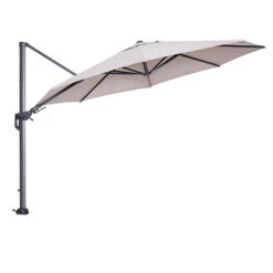 Garden Impressions Hawaii Zweefparasol Ø350 Cm Zand -tuinmeubelen 1930113387 0104