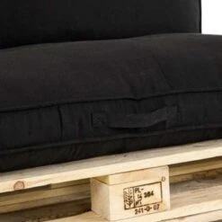 Unique Living Palletkussen Luana Zwart - 120 X 80 Cm 8 Unique Living Palletkussen Luana Zwart - 120 X 80 Cm -tuinmeubelen 1973436349 0102