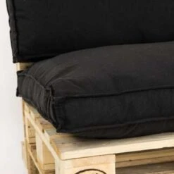 Unique Living Palletkussen Luana Zwart - 120 X 80 Cm 9 Unique Living Palletkussen Luana Zwart - 120 X 80 Cm -tuinmeubelen 1973436349 0103