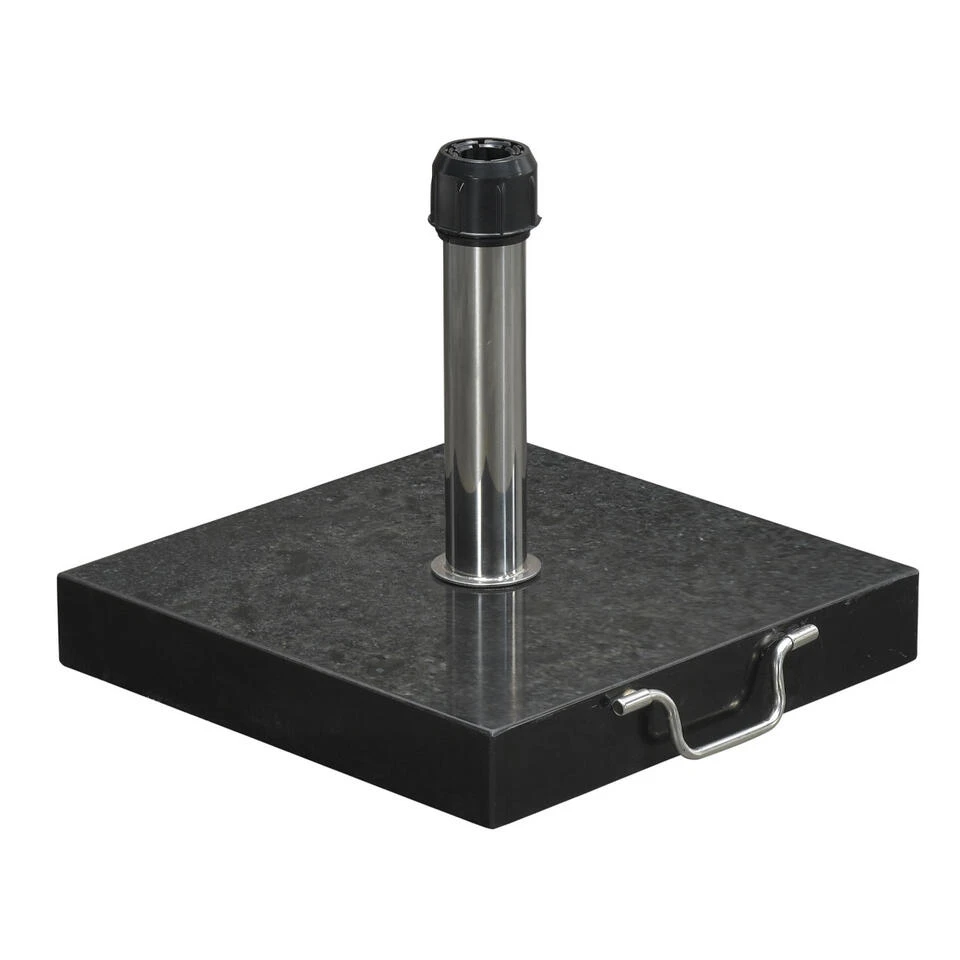 Garden Impressions Cosmo Granieten Parasolvoet 40 Kg - Antraciet 3 Garden Impressions Cosmo Granieten Parasolvoet 40 Kg - Antraciet