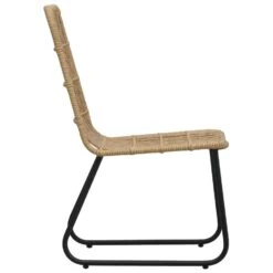 VidaXL Tuinstoelen 2 Stuks Poly Rattan Eikenkleurig -tuinmeubelen 1aca40eb7f494905a59af918e321bfb1
