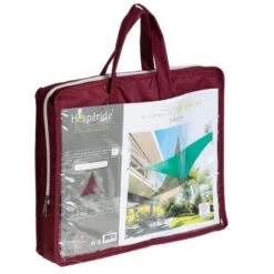 Hesperide Schaduwdoek Curacao - Driehoek - Bordeaux Rood - 3 X 3 M -tuinmeubelen 43a5bb31fe8849db81a9de4612ee3ef6