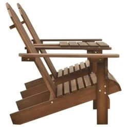 VidaXL Tuinstoelen Adirondack Met Tafeltje Massief Vurenhout Bruin 7 VidaXL Tuinstoelen Adirondack Met Tafeltje Massief Vurenhout Bruin -tuinmeubelen 45d705bd6c064de693a0299f9bb009e8