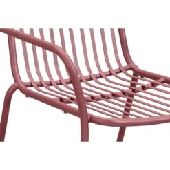 Stapelstoel Vence - Rood - 83x55x63 Cm -tuinmeubelen 50105159 9002